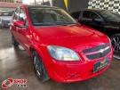 GM - Chevrolet Celta LT 1.0 4p. Vermelha